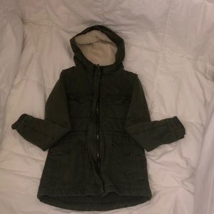 American Eagle army green jacket